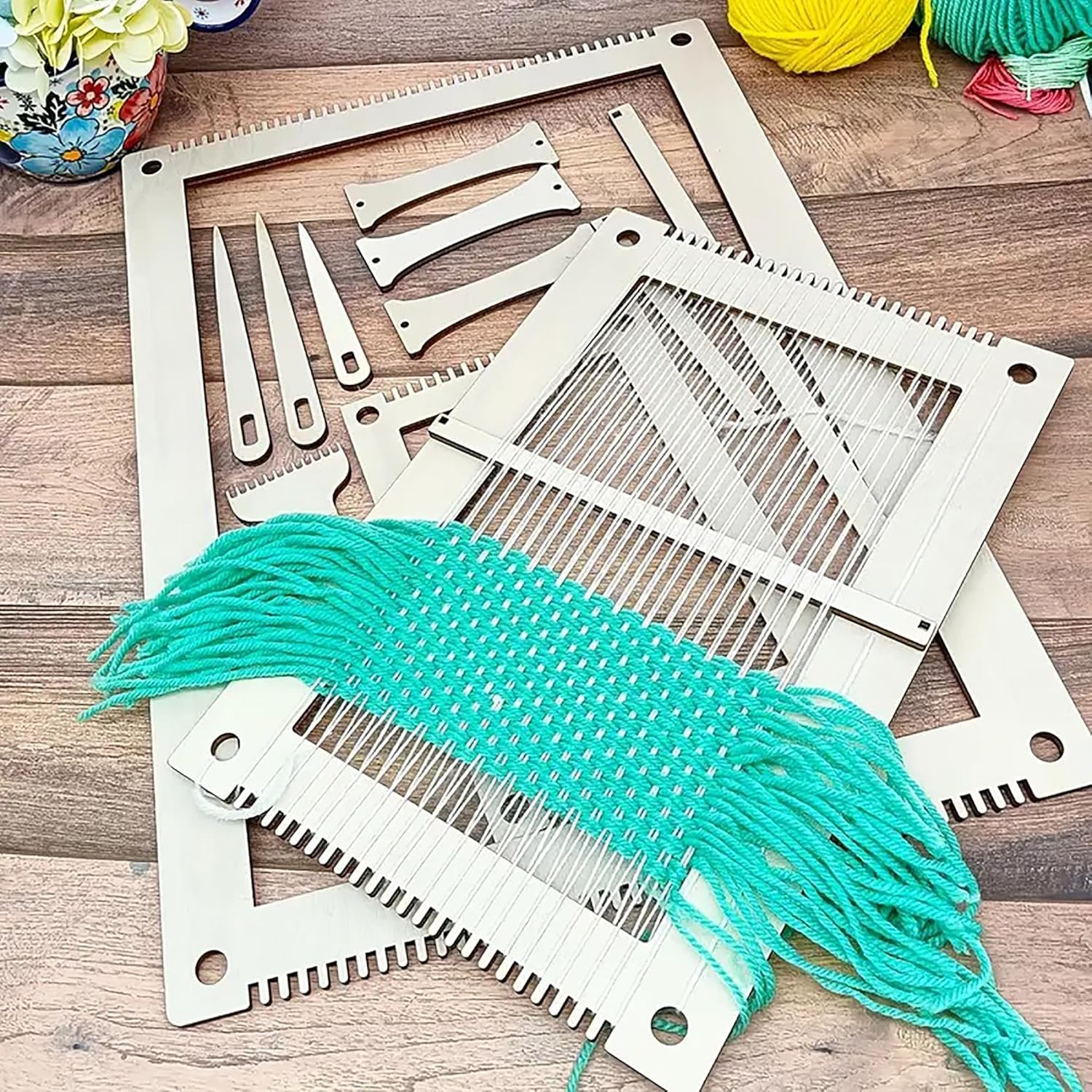 Weaving loom set 