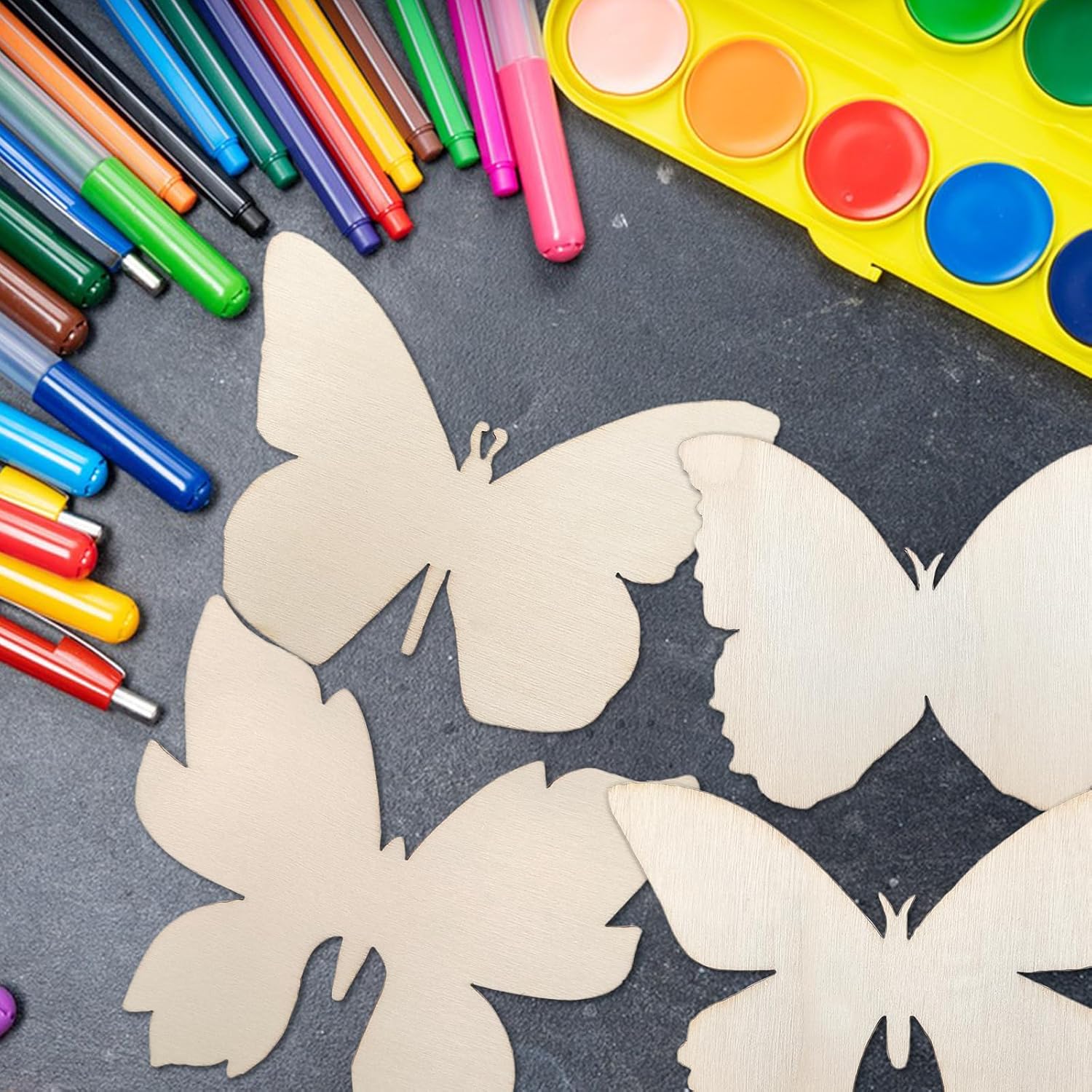wooden butterfly cutouts for classroom art