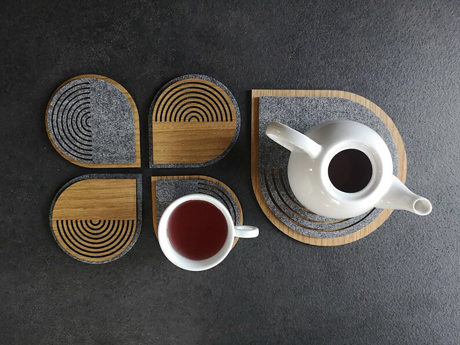 tea pot mat