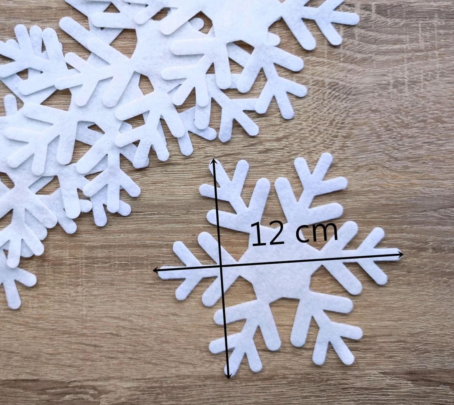 felt snowflakes diy crafts