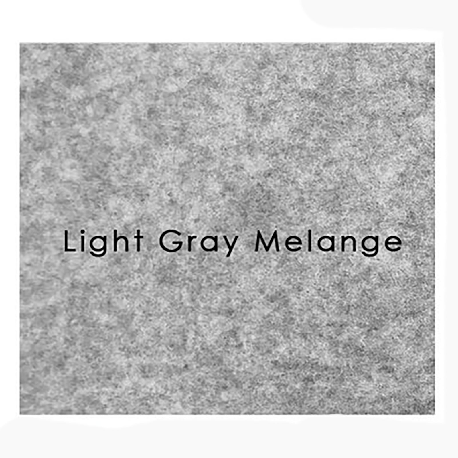 gray felt table runner