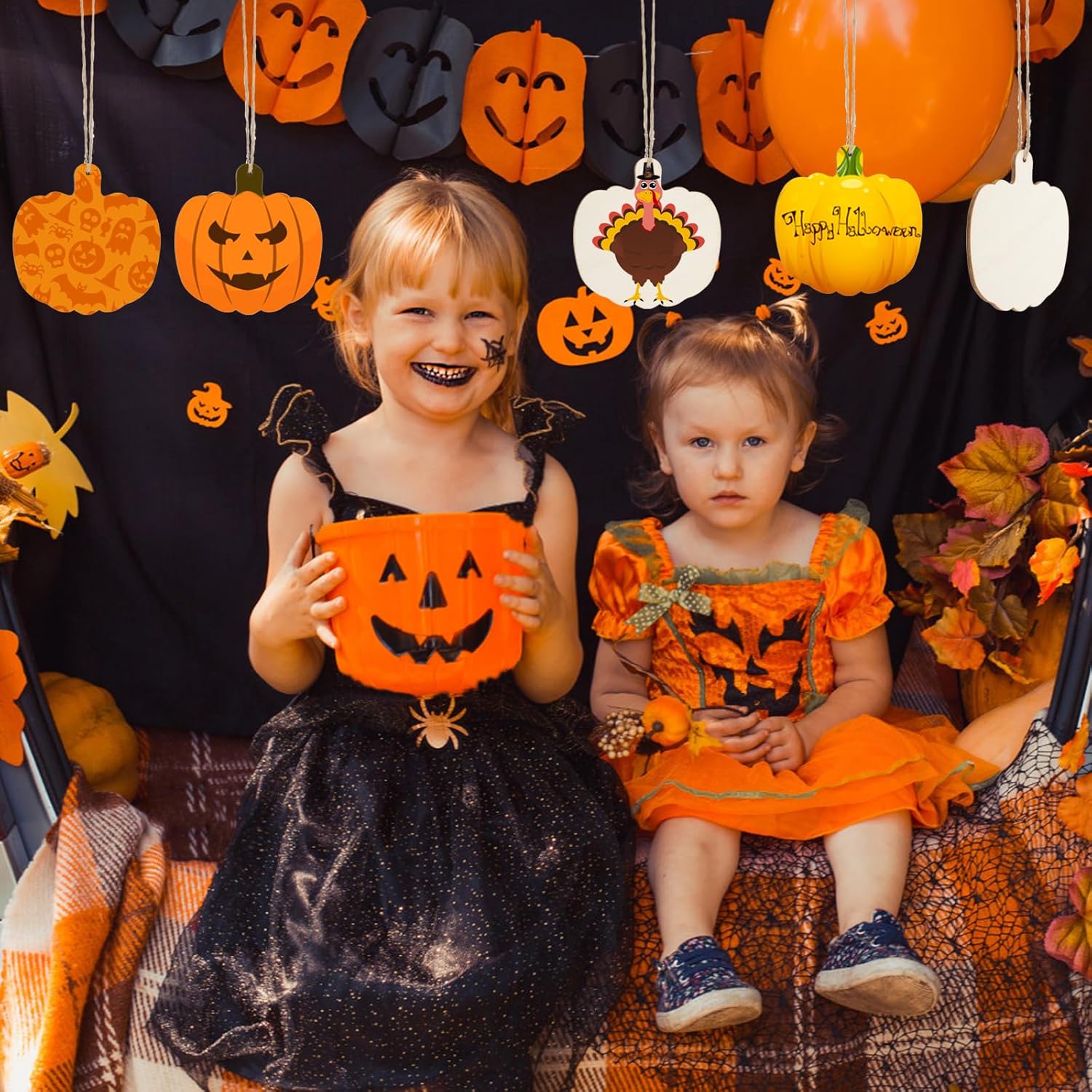 halloween pumpkin diy wood base