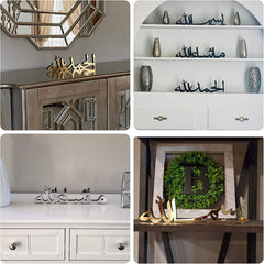 Ramadan Kareem golden table decor