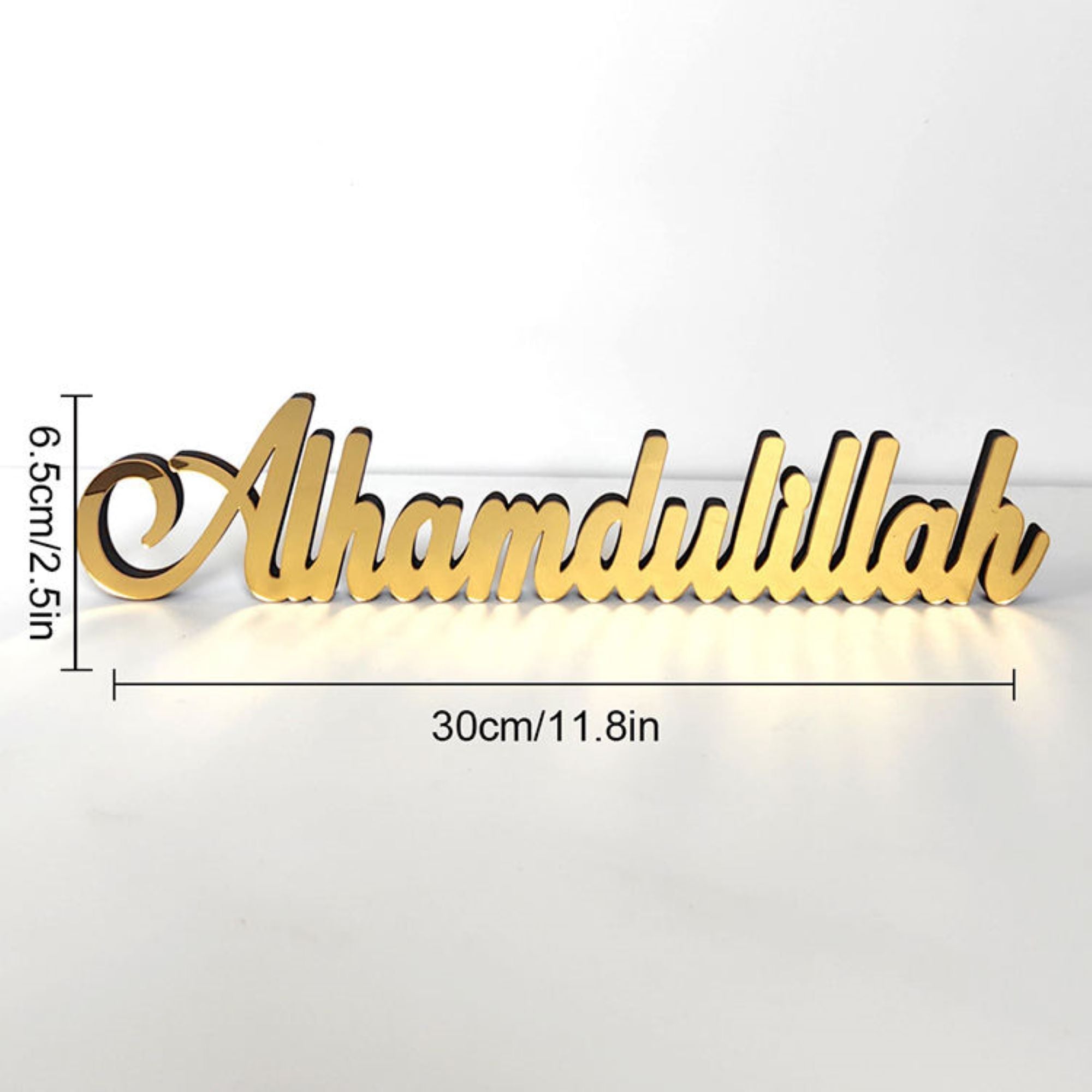 Islamic acrylic tabletop decor for Ramadan