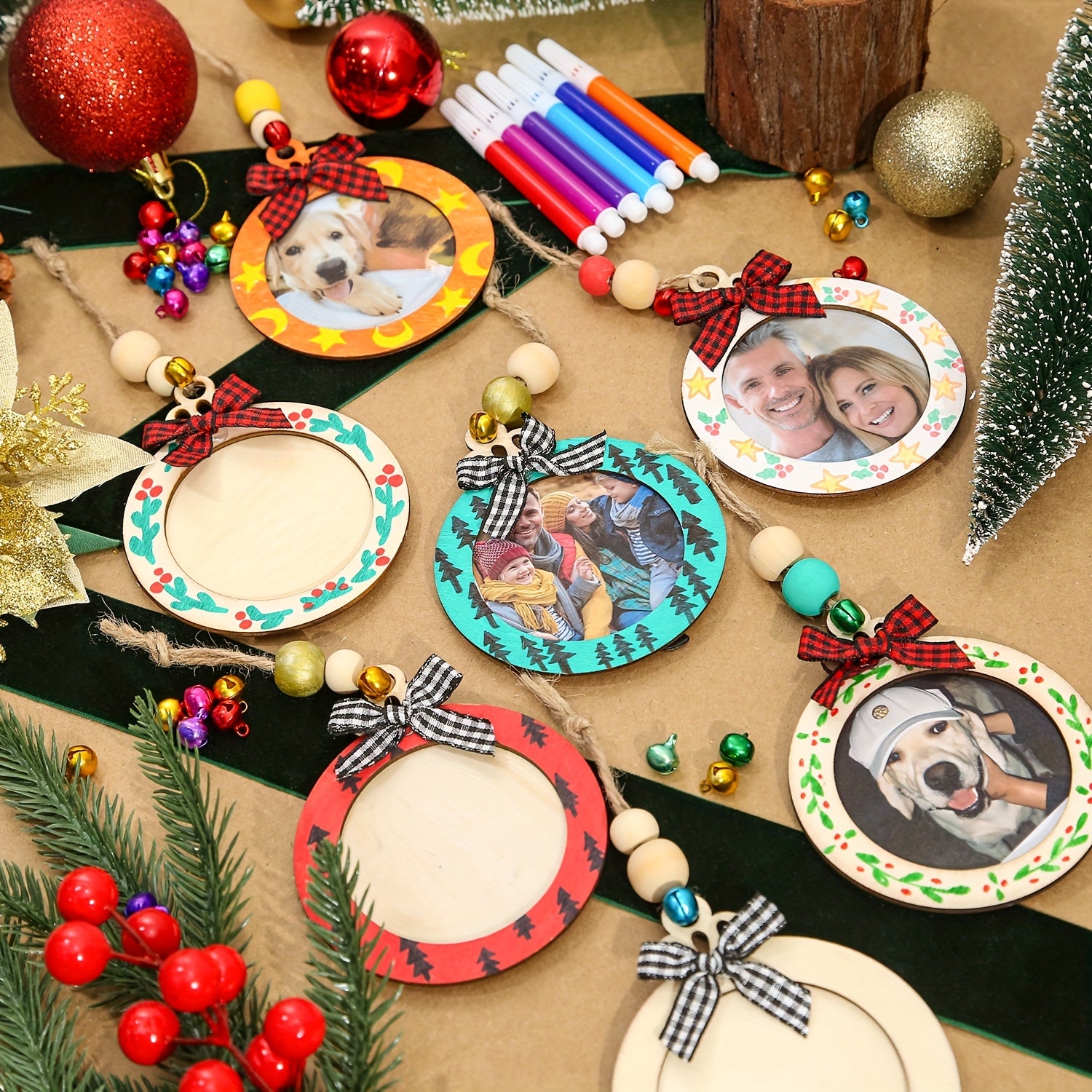 photo frame ornament craft for kids