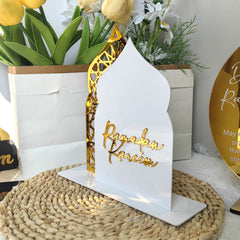 Eid Al-Fitr Islamic table decor