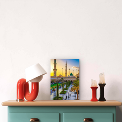 madina mosque metal wall art
