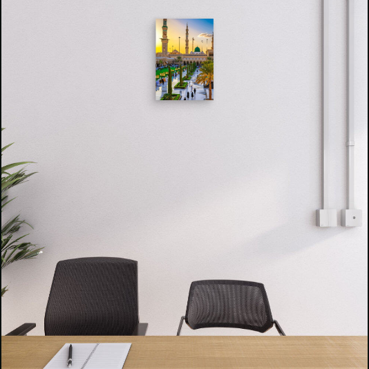 islamic wall art metal print

