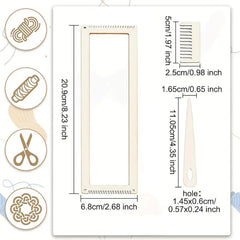 Wooden Yarn tool