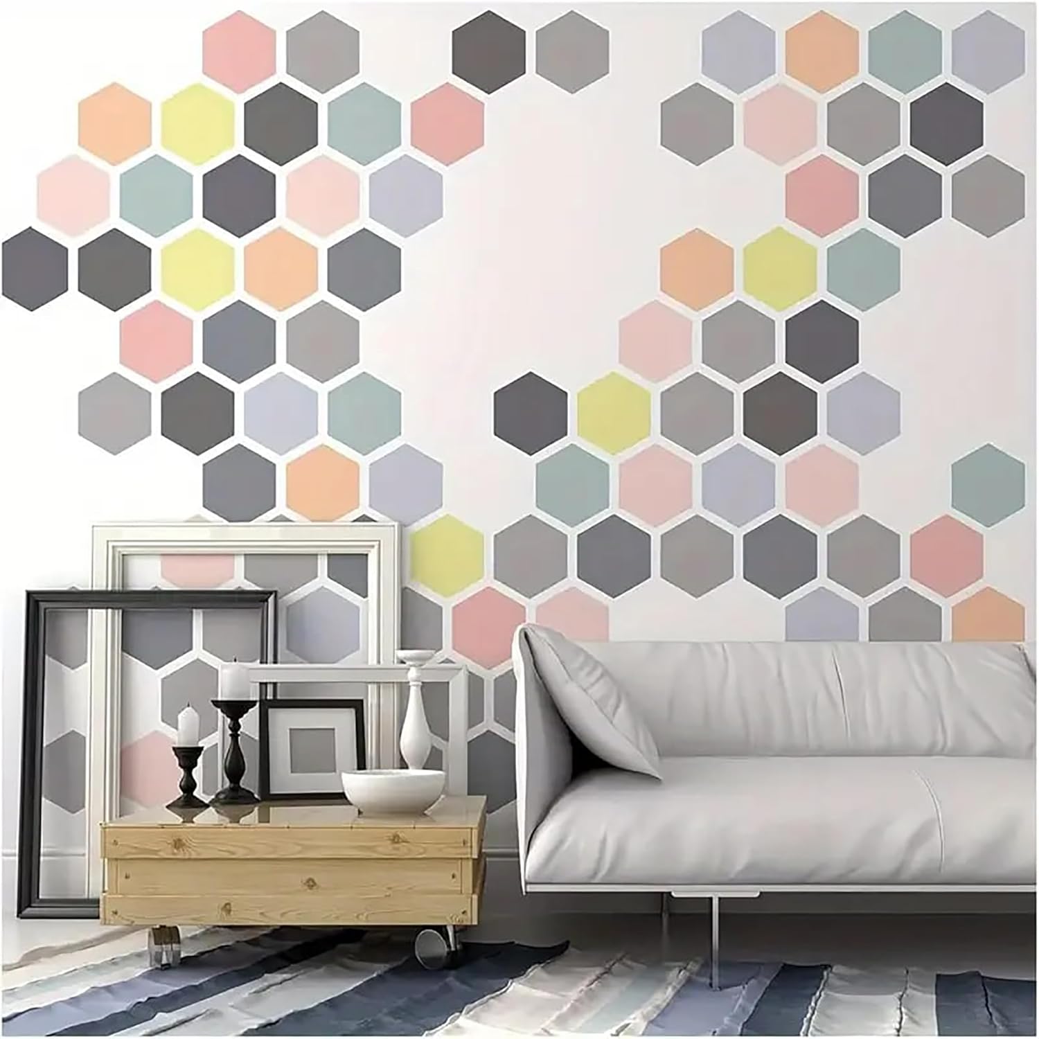 plastic honeycomb stencil for painting
