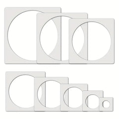 circle stencil set for wall painting
