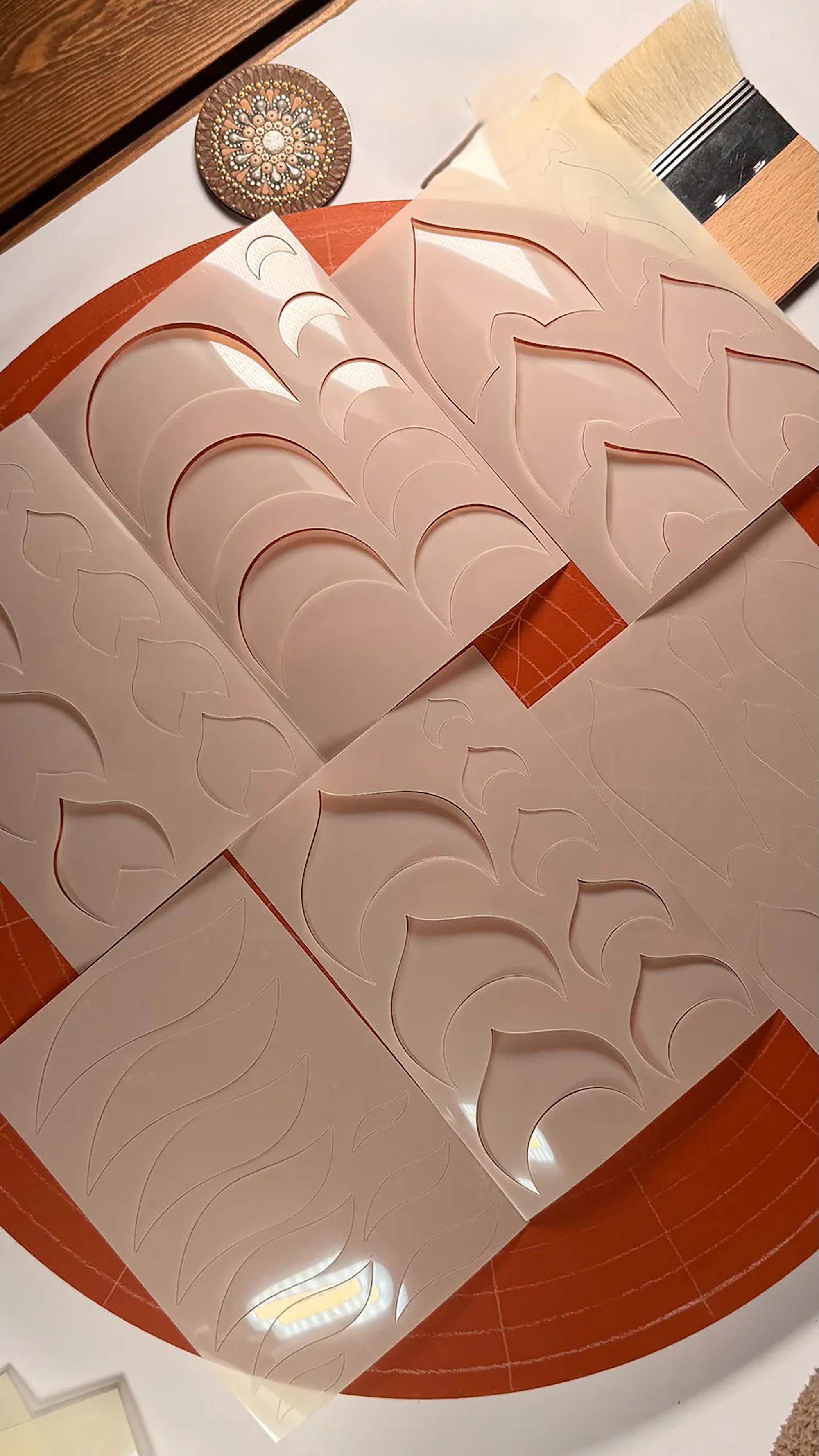 diy stencil kit for students and artists
