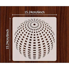 3d effect stencil design
