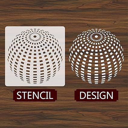 diy globe stencil

