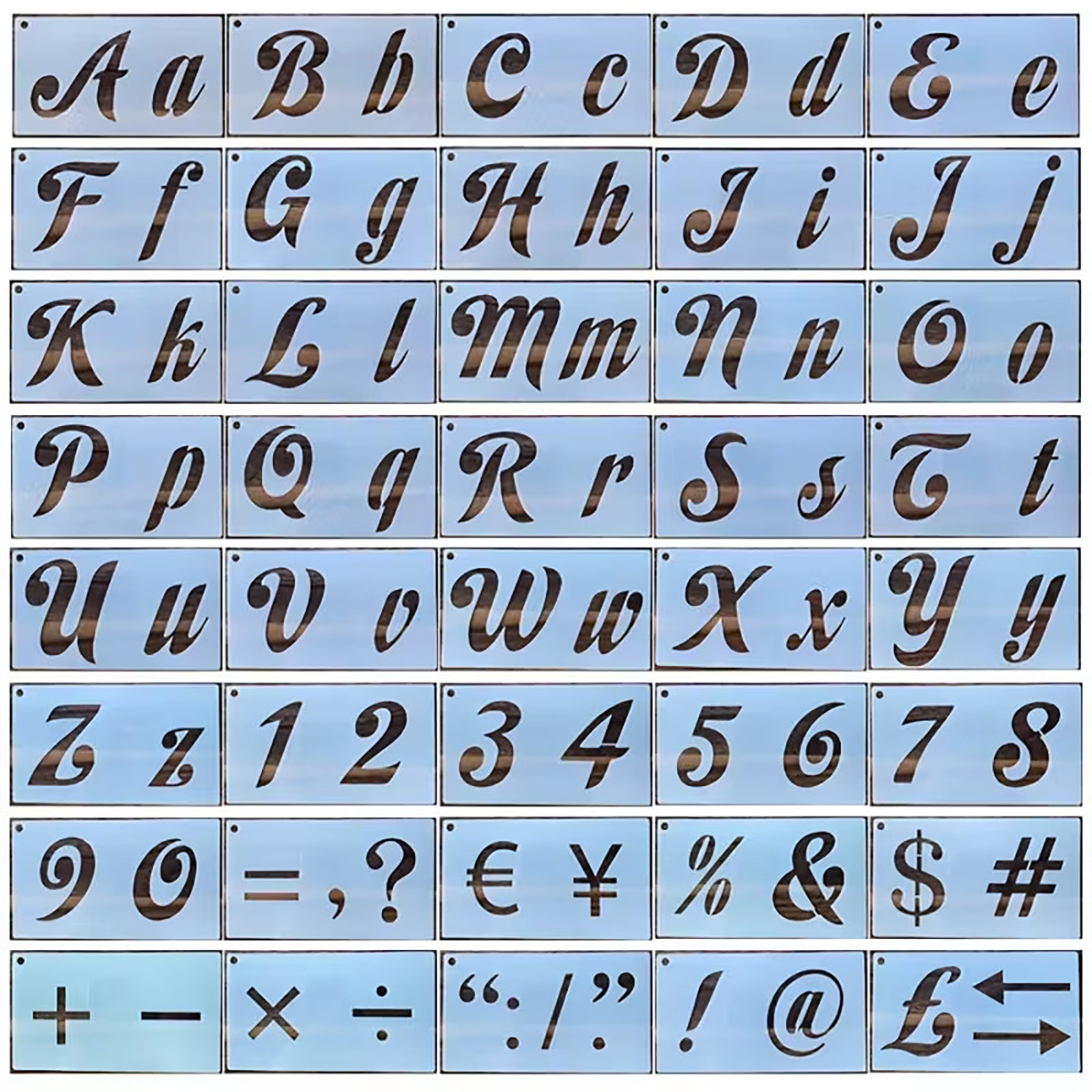 these stencils withstand
