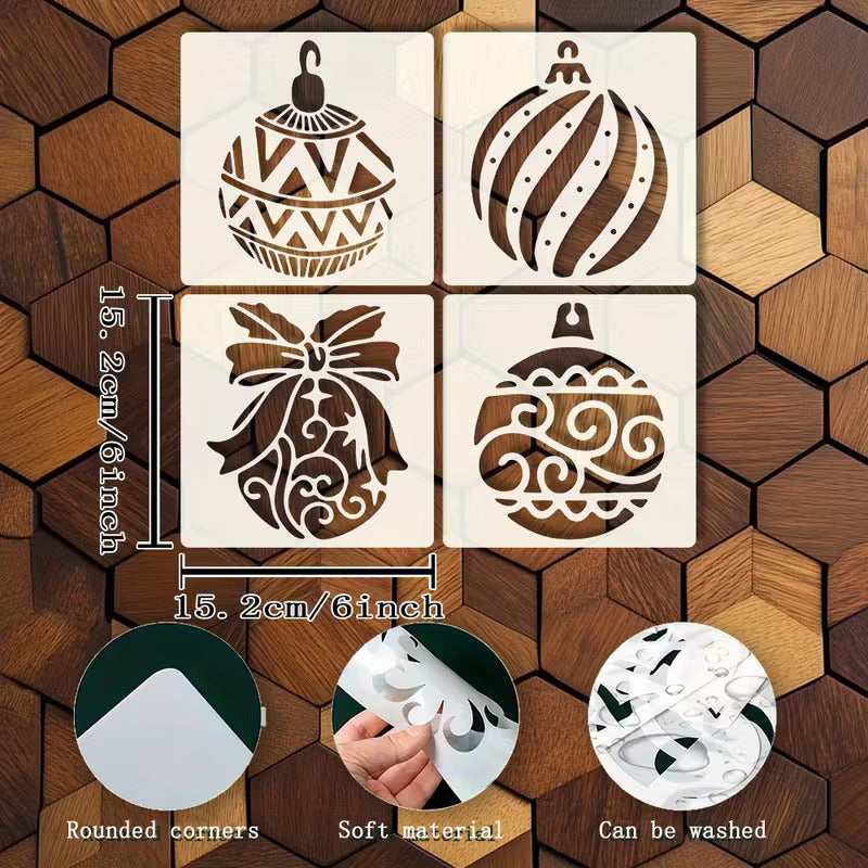 hese craft stencils for painting help users achieve professional-looking results