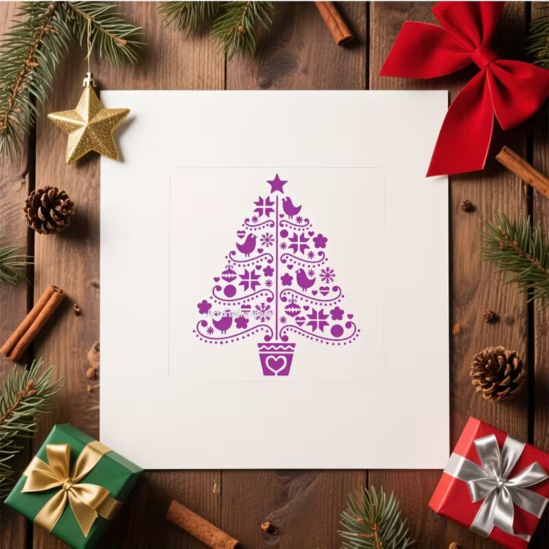 Create festive designs with this Christmas tree