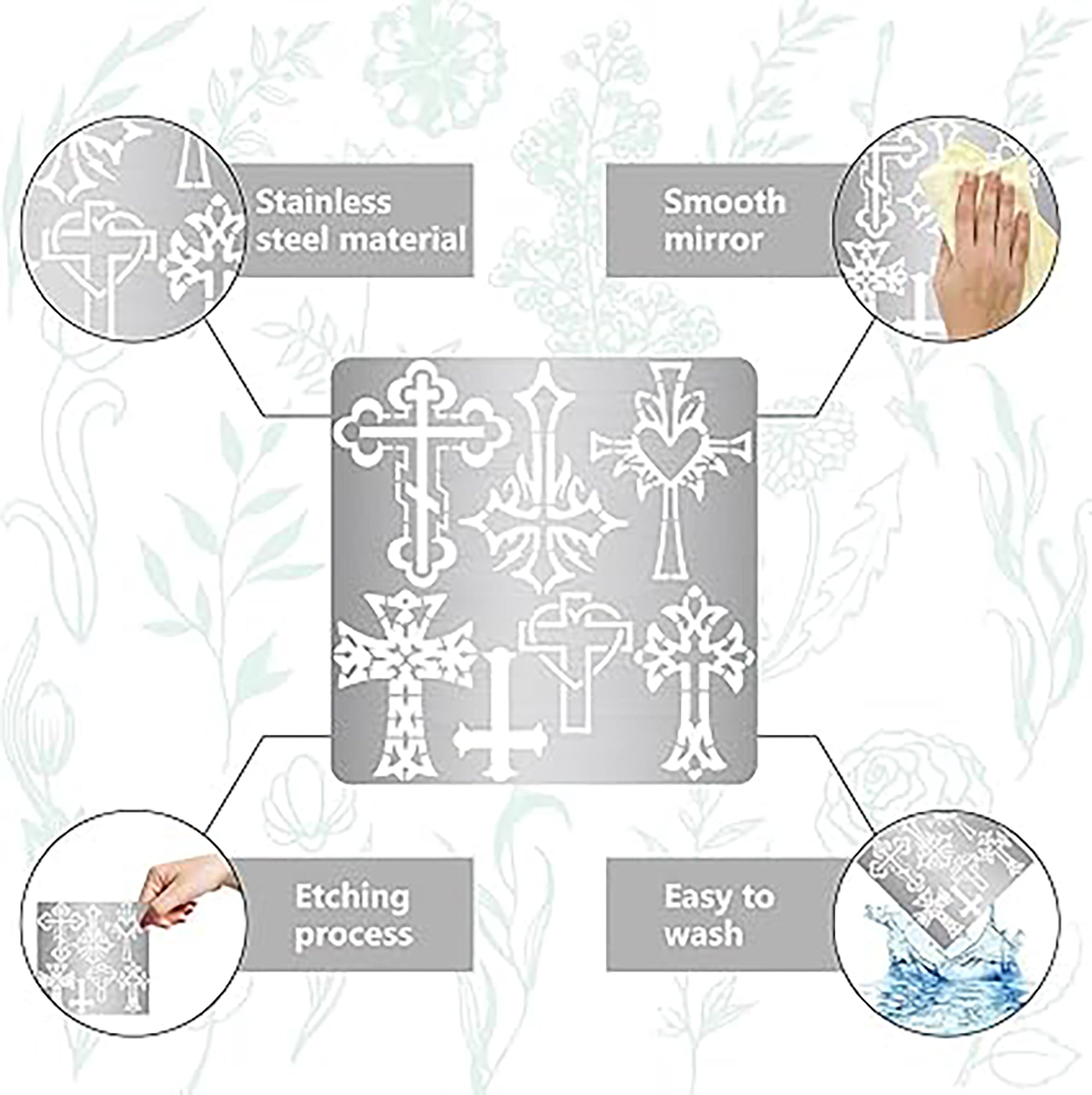 carving guide stencil