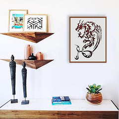 dragon painting stencil
