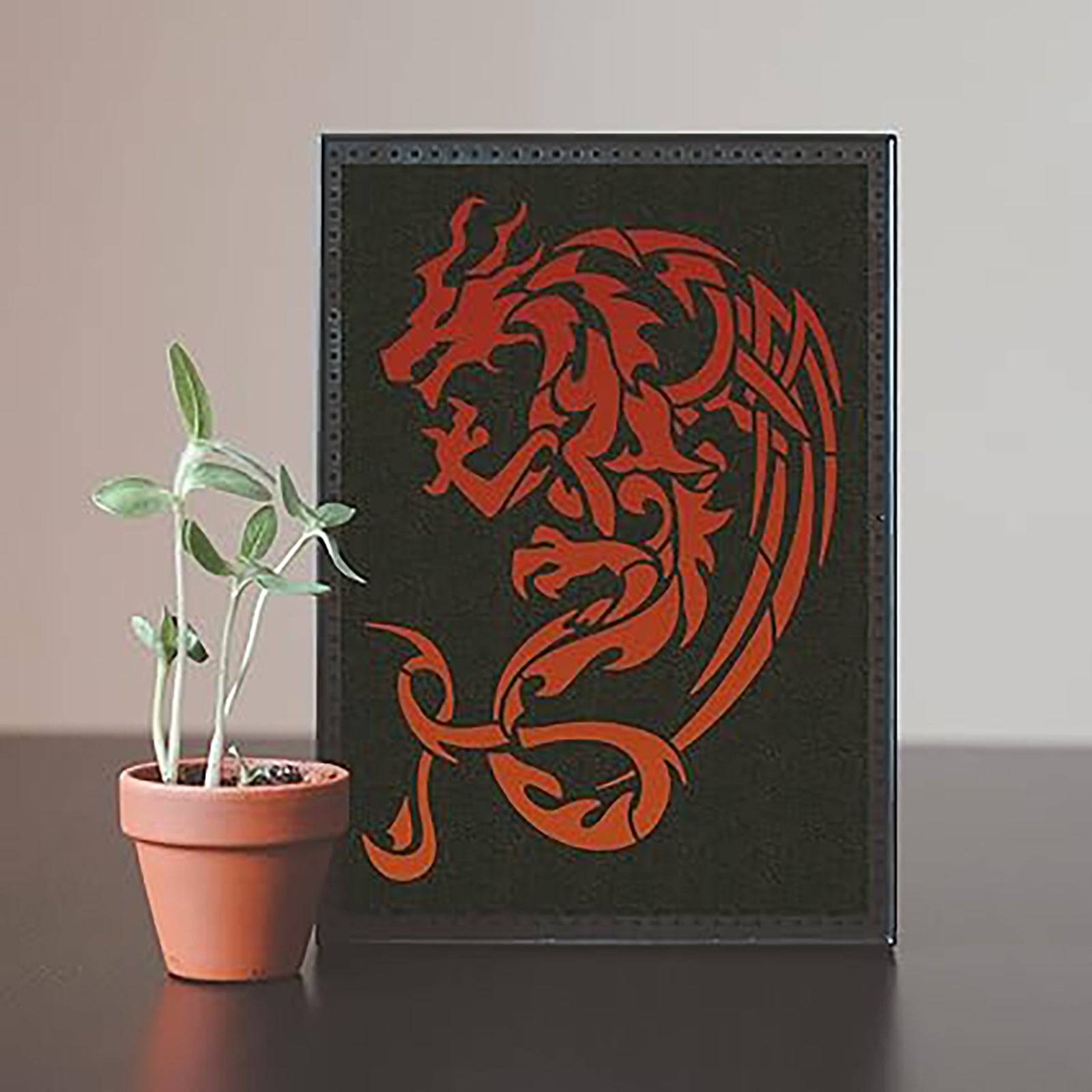 fantasy art stencil
