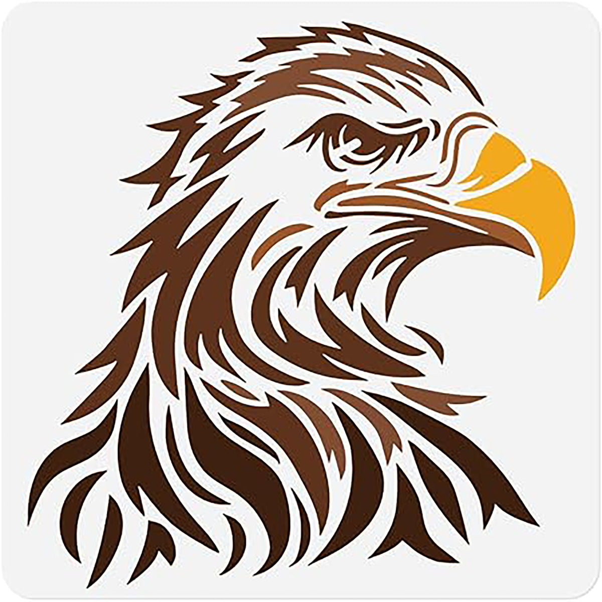 eagle stencil diy

