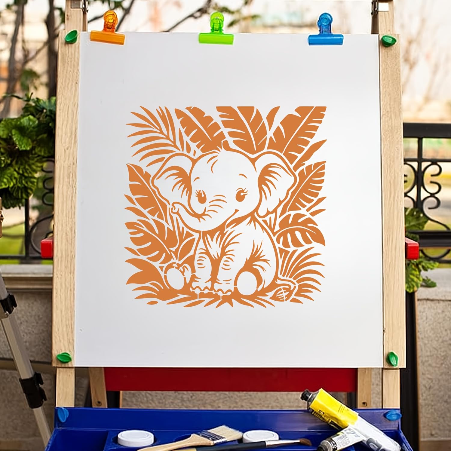 mdf stencil board for diy art projects