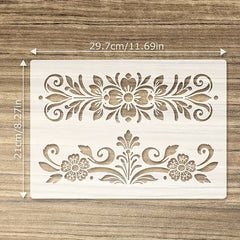 pet stencil for fabric and textile art
