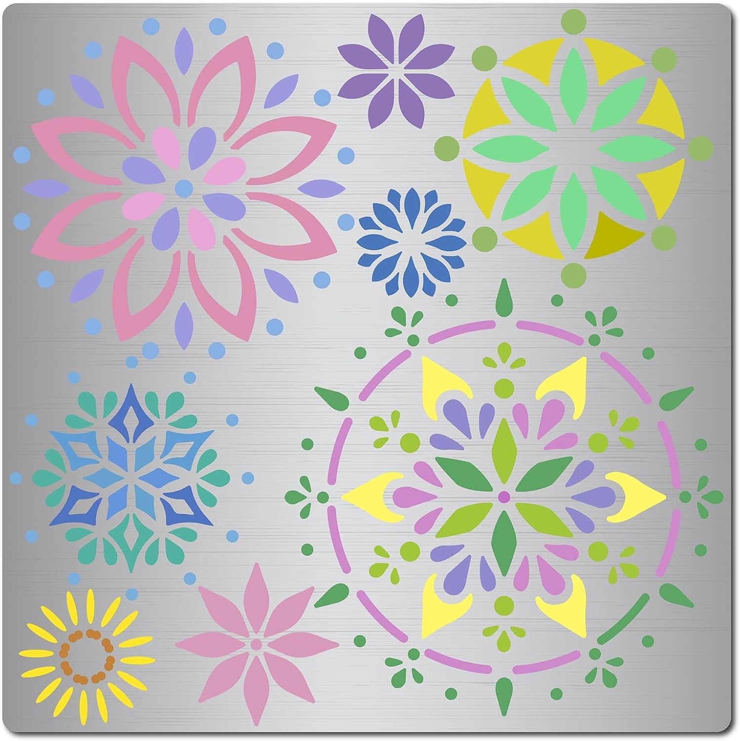 mandala stencil

