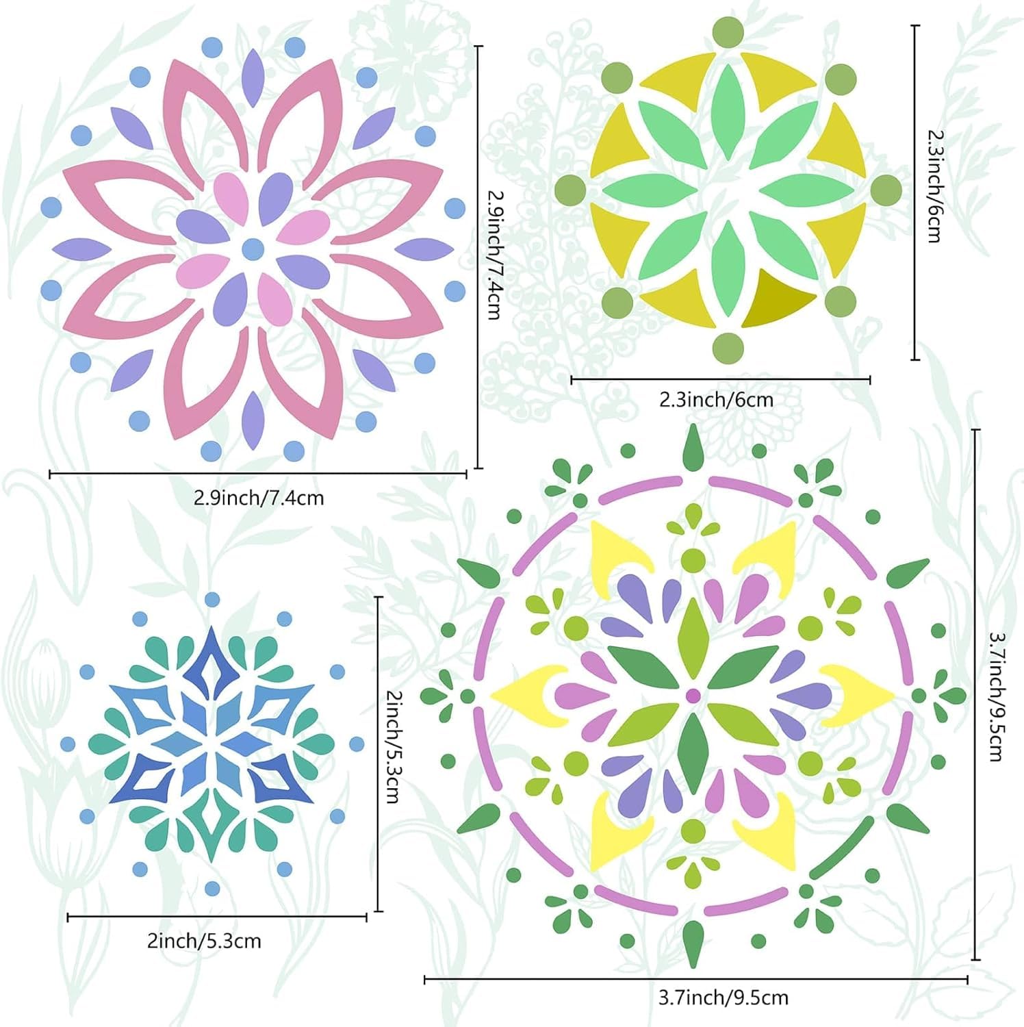 metal mandala stencil
