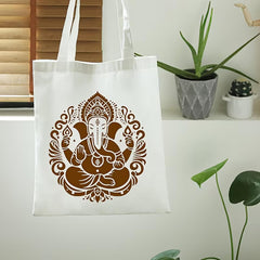 ganesh mandala stencil for canvas painting
