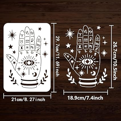 palmistry stencil