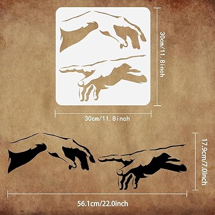 hand drawing stencil