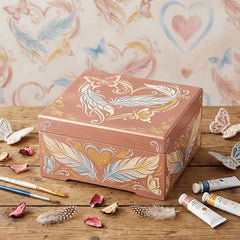 pet plastic stencil for acrylic art work
