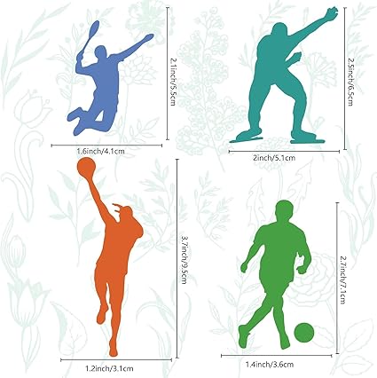 sports metal stencil
