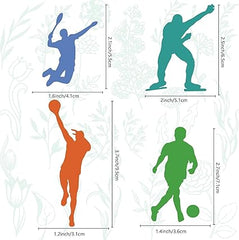sports metal stencil
