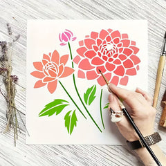 pet stencil for diy home decor