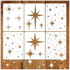 twinkle star stencil for wall painting