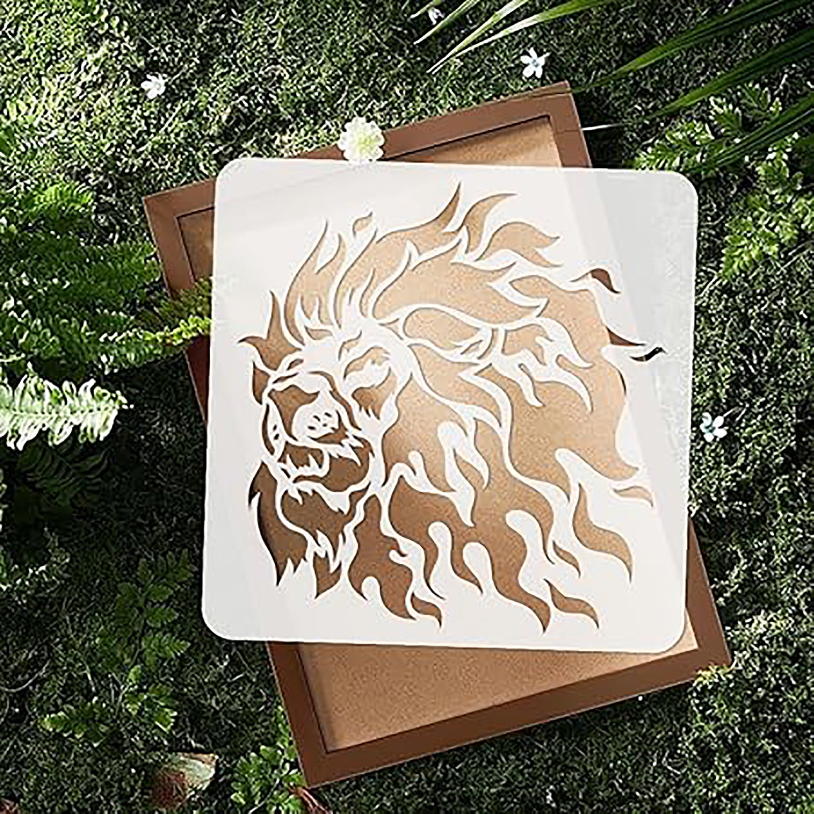 wildlife stencil art
