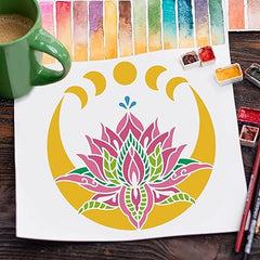 spiritual art stencil
