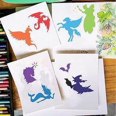 dragon stencil
