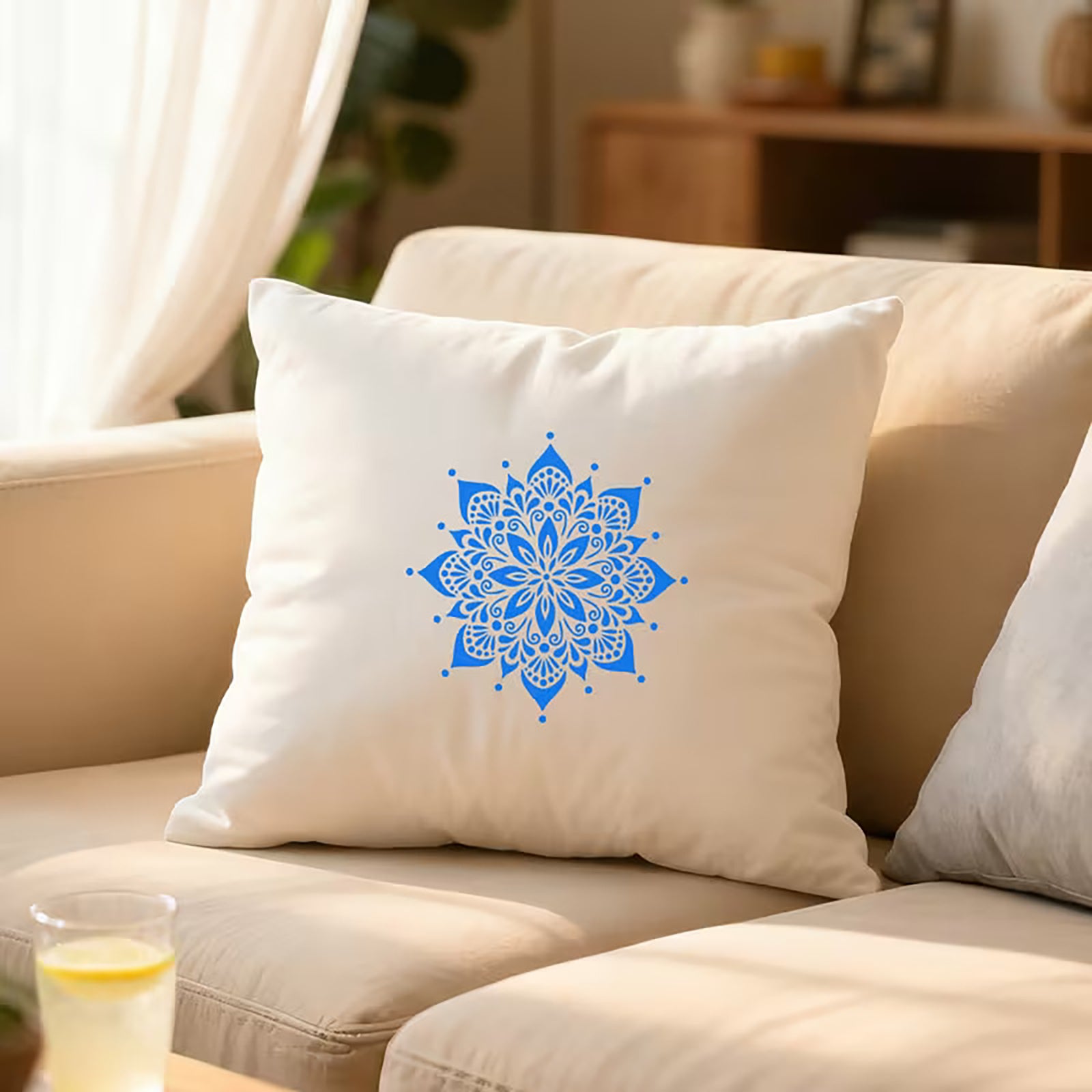 mandala craft stencil for wood and canvas