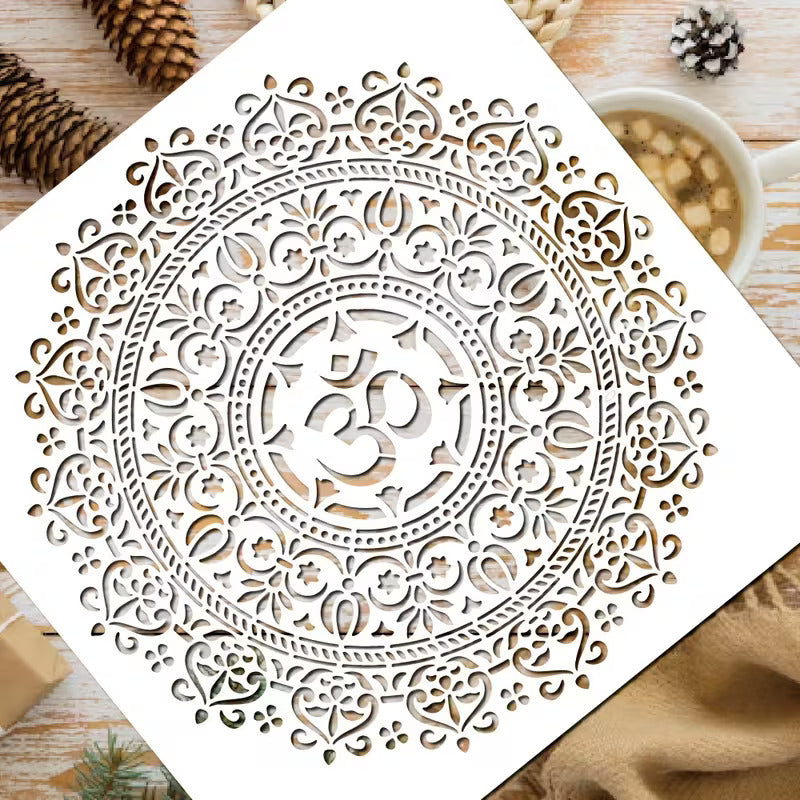 reusable mandala template for diy crafts