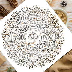 reusable mandala template for diy crafts