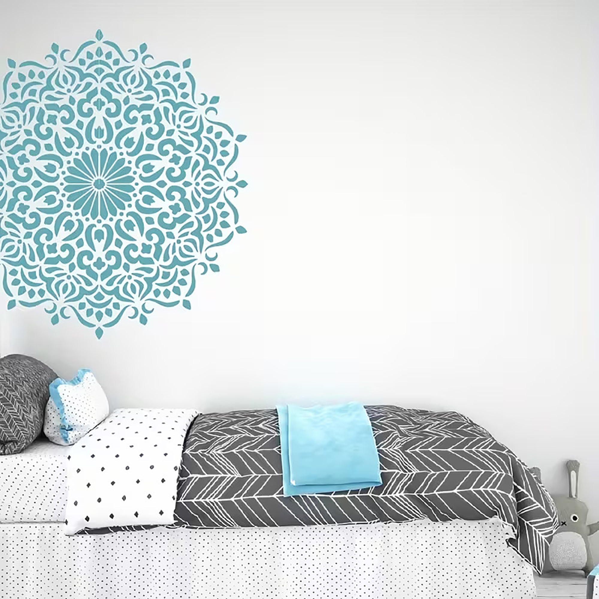 festival diy mandala stencil for rangoli
