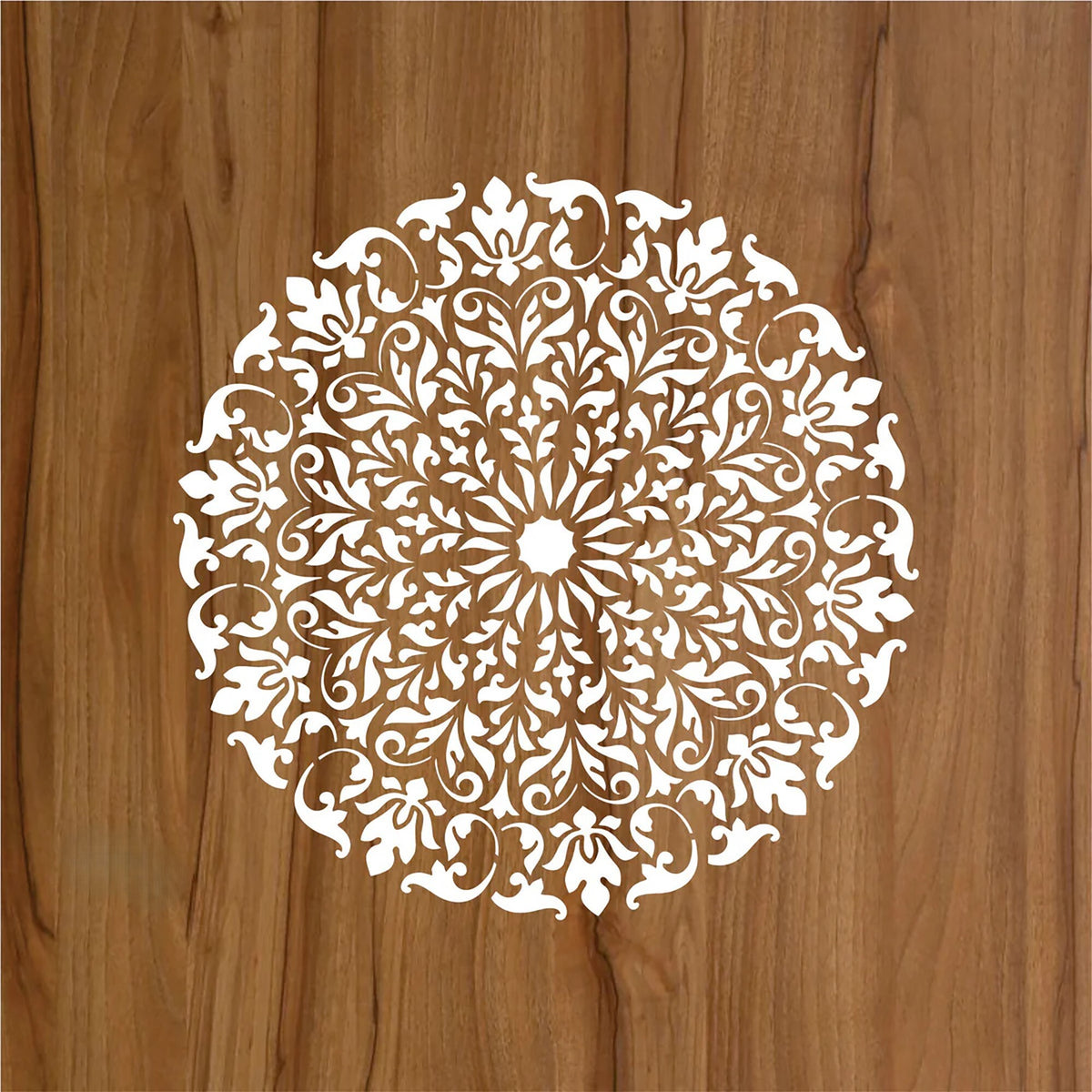 desen mandala pet plastic painting stencil