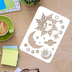 sun stencil
