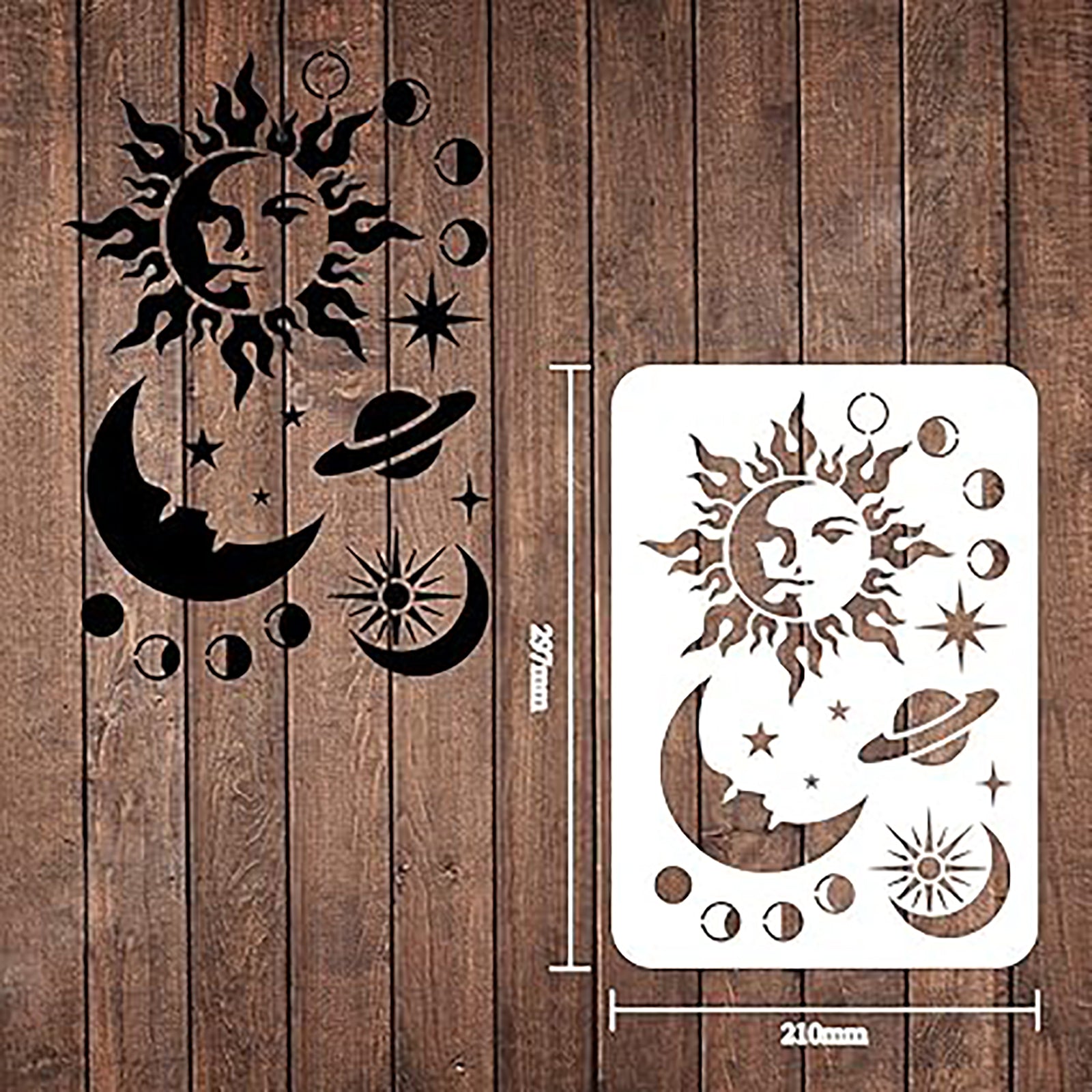 planet stencil
