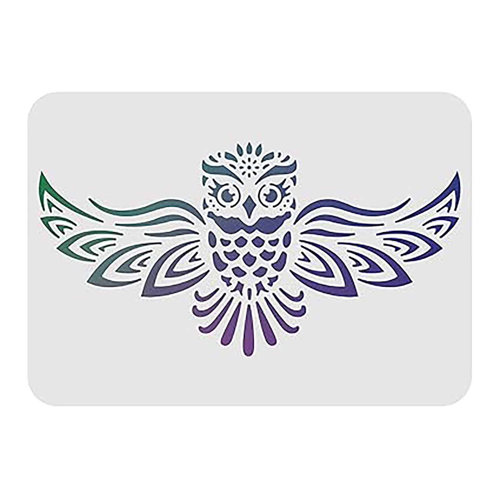 owl stencil
