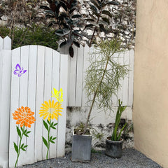 reusable floral stencil kit for home decor