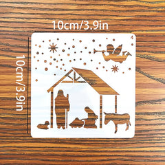 reusable xmas templates for diy
